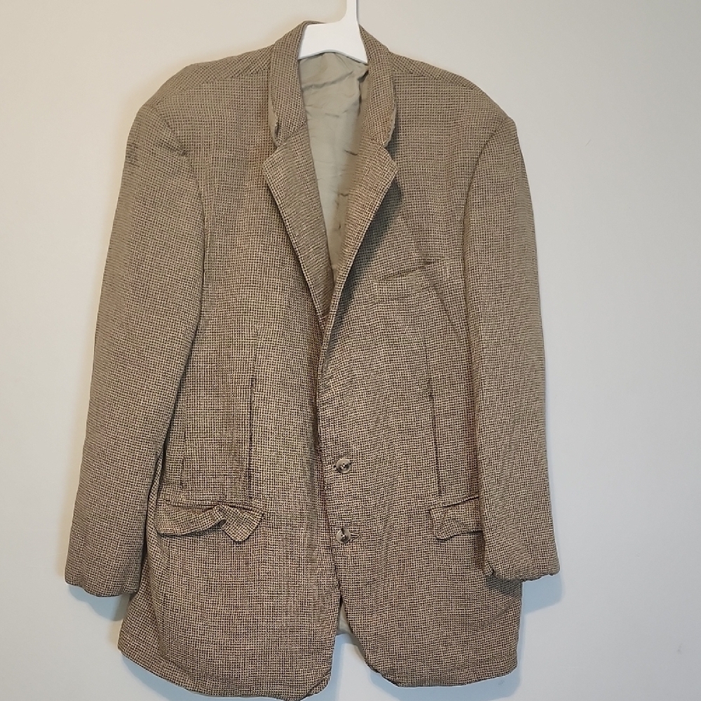 Ermeregildo Zegna & Neiman Marcus Classic Brown Men's Blazer